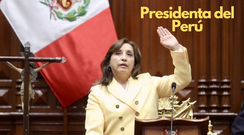 Dina Boluarte tomó juramento como Presidenta Constitucional del Perú