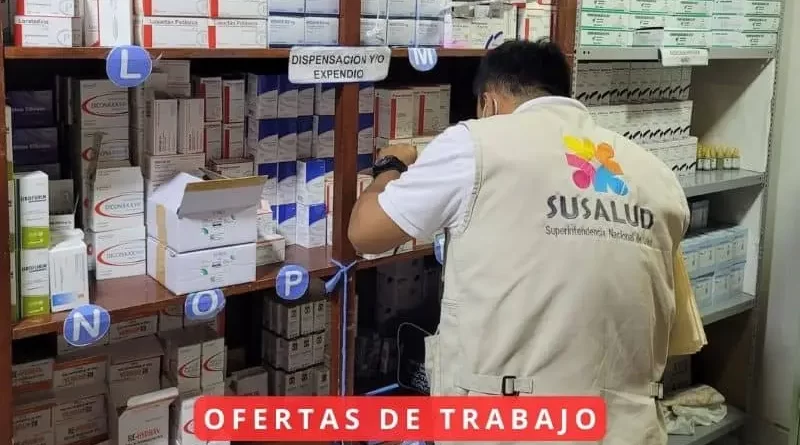 Susalud ofrece trabajos en Lima y Lambayeque con remuneraciones de hasta 8.000 soles