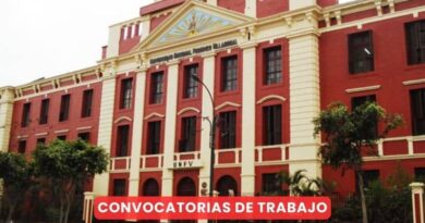La Universidad Nacional Federico Villarreal abre convocatoria de trabajo ofreciendo sueldos de hasta S6.000