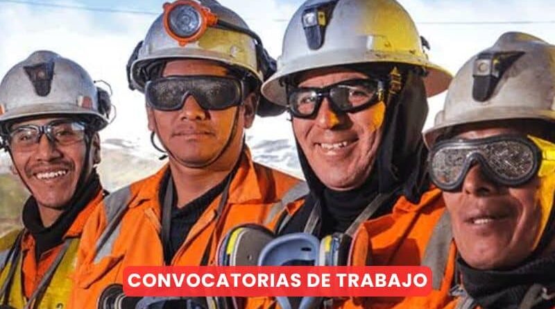 Minera Volcán abre convocatoria ofreciendo sueldos altos con excelentes beneficios